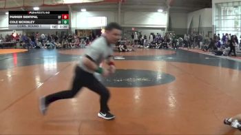 141 lbs Cons. Round 1 - Cole Mckinley, LOURDES UNIV vs Parker Sentipal, Edinboro