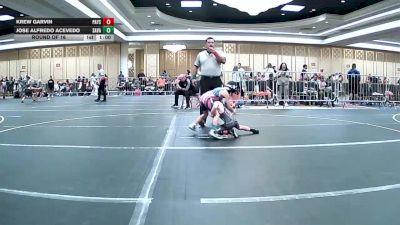50 lbs Round Of 16 - Krew Garvin, Payson Lions WC vs Jose Alfredo Acevedo, Savage
