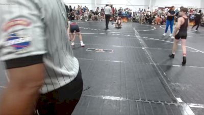 95 lbs Round 2 - Kaleb Watts, Bison Takedown Club vs Tucker Prichard, Pedraza Wrestling