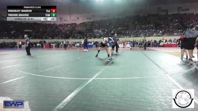 150 lbs Consi Of 32 #1 - Kingsley Manion, Plainview JH vs Trever Graves, Team Guthrie Wrestling