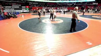 3A 165 lbs Cons. Semi - Royce Lopez, Gurnee (Warren) vs Anthony Gutierrez, St. Charles (East)