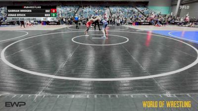 145 lbs Consolation - Gabrian Bridges, Unattached vs Jonas Stock, Mountainside