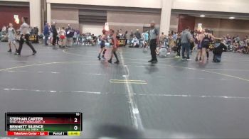 80 lbs Round 4 (6 Team) - Bennett Silence, Contenders WA Green vs Stephan Carter, Steel Valley Renegades