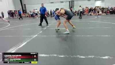 157 lbs Round 7 (8 Team) - Matt Malinowski, Seagull White vs Cooper MacNevin, Team Tugman WC