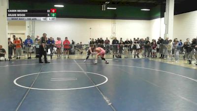 105 lbs Round Of 32 - Casen Becker, CO vs Julius Wood, FL