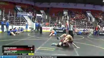 119 lbs Round 1 (4 Team) - Vaughn Tarbet, Brighton Black vs Justin Grundy, Linden