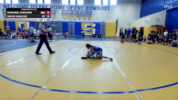 105 lbs Round 2 (6 Team) - Hananeel Gregoire, SOWA vs Grace Jawulski, Attack WC