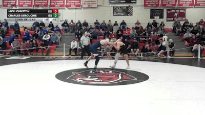 157 lbs Consi Of 16 #2 - Jack Johnston, Burr & Burton vs Charles Derouchie, Fair Haven