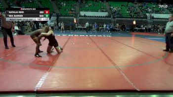 6-7A 152 Quarterfinal - Natalia Reid, Grissom HS vs Mia Barker, Mortimer Jordan HS