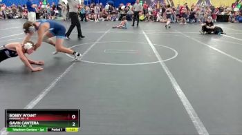140 lbs Round 2 (8 Team) - Gavin Cantera, Louisville WC vs Bobby Wyant, Madison 212