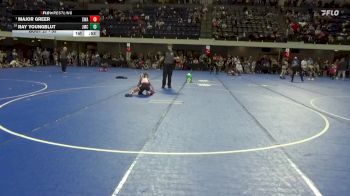 55 lbs Champ. Round 2 - Major Greer, Siouxland Wrestling Academy vs Ray Youngblut, Jesup Mat Club