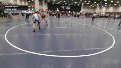 215 lbs Champ. Rd Of 16 - Porter Talbot, Springfield Wrestling Club vs Houston Rettig, Ground Zero Wrestling