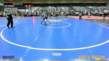 76 lbs Consi Of 16 #2 - Leo Vasquez, California Grapplers vs Abraham Daheim, Team Aggression