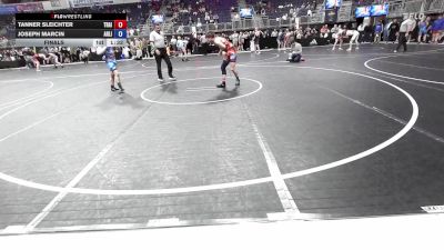 122 lbs Final - Tanner Sleichter, Trailhands vs Joseph Marcin, Arlington Wrestling Club