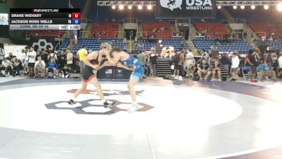 126 lbs Cons. Rd Of 64 - Drake Wisvary, Idaho vs Jackson Ross Wells, Virginia