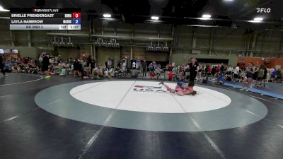 54 kg Rr Rnd 3 - Brielle Prendergast, South Hills Wrestling Academy - GK8E vs Layla Namerow, Lady Assassins - GK8E