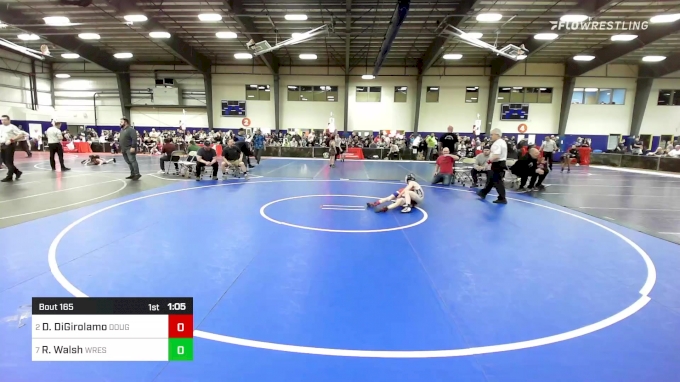 77 lbs Quarterfinal - Dominic DiGirolamo, Doughboy vs Ryder Walsh ...