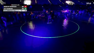 145 lbs Round 3 - Madilyn Thompson, Champions Wrestling Club vs Lily Kahmann, Syracuse Wrestling Club