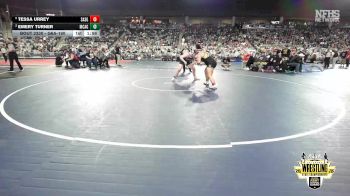 G6A-190 lbs Cons. Round 1 - Tessa Urrey, SAND SPRINGS (Girls) vs Emery Turner, MCALESTER (Girls)