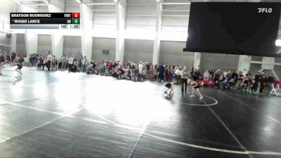 57 lbs Cons. Round 3 - Ruger Lance, Uintah Wrestling vs Brayson Rodriguez, Cougars Wrestling Club