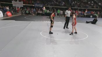 G 107 lbs Champ. Round 2 - Layla Higgins, Riverdale Girls vs Saidy Pavon, New Orleans Military & Maritime Girls