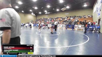 152 lbs Cons. Semi - Gage Leyvas, Independence vs Fernando Nunez, Santa Ynez