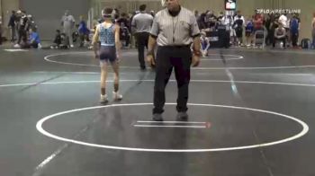 64 lbs Quarterfinal - Cason Craft, Threestyle vs Cody Clarke, Roundtree