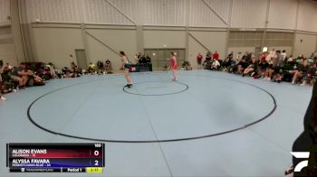 180 lbs Round 1 (8 Team) - Alison Evans, Colorado vs Alyssa Favara, Pennsylvania Blue