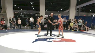 57 kg Champ. Rd Of 128 - Forrest Von Haden, Utah vs Marco Angelicchio, Pennsylvania