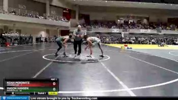 125 lbs Quarterfinals (8 Team) - Noah Perowitz, Holdingford vs Mason Hansen, Paynesville