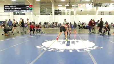 136 lbs Round Of 16 - Jacob Robles, Team Tugman vs Trever Kwiatkowski, Red Roots WC