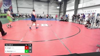 182 lbs Rr Rnd 3 - Brady Unger, SWA vs Sam Mentzer, Team Shutt Nation