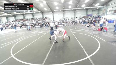 126 lbs Rr Rnd 1 - Izaiah Trujillo, JagWay vs Dominic Delgado, Organ Mountain