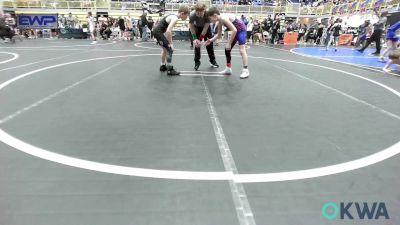 80 lbs Quarterfinal - Jaxon Roller, Raw Wrestling Club vs Maverick Knox, Team Guthrie Wrestling