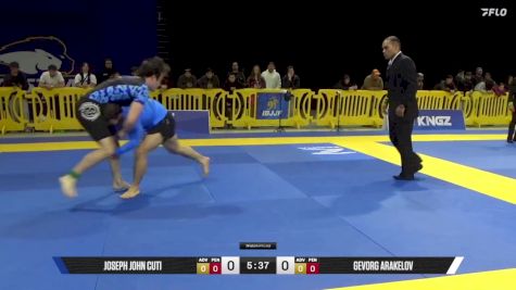 Gevorg Arakelov vs Joseph John Cuti 2025 Pan IBJJF Jiu-Jitsu No-Gi Championship