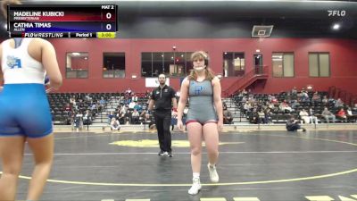 145 lbs Quarterfinal - Cathia Timas, Allen vs Madeline Kubicki, Presbyterian