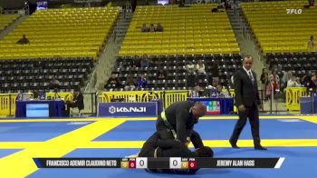 Jeremy Alan Hass vs Francisco Ademir Claudino Neto 2025 Master International IBJJF Jiu-Jitsu North American Championship