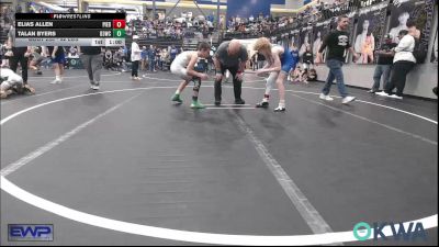 92 lbs Consi Of 8 #2 - Elias Allen, Piedmont vs Talan Byers, D3 Wrestling Cluib