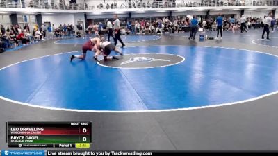 Elite 174 lbs 5th Place Match - Bryce Dagel, St. Cloud State vs Leo Draveling, Wisconsin-La Crosse