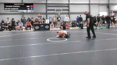 46 kg Quarters - Ryleigh Sturgill, Buckwild Wrestling vs Dilynn Albrecht, Avila Combat Laboratories