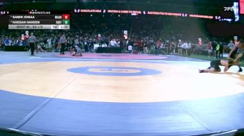 D3-175 lbs Champ. Round 1 - Haegan Hansen, Hart vs Samir Jomaa, Milan