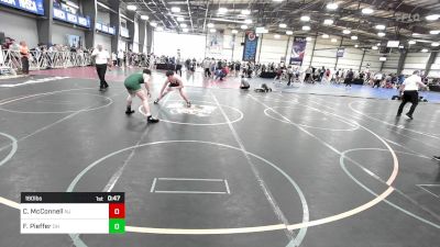 160 lbs Consi Of 4 - Chad McConnell, NJ vs Frankie Pieffer, OH