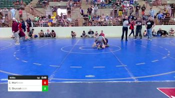 90 lbs 3rd Place - Chase Mort, Georgia vs Santiago Skurzak, Georgia