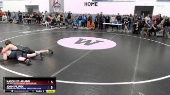 135 lbs Round 1 - Kason St. Amand, Valdez Youth Wrestling Club Inc. vs John Filipek, Dillingham Wolverine Wrestling Club