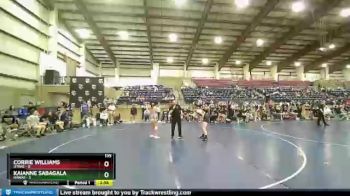 135 lbs Placement - Corrie Williams, UTAH2 vs Kaianne Sabagala, HAWAII