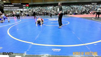 125 lbs Round Of 128 - Ryker Pruett, Team Bucs-North Bend vs Brandon Valenzuela, Pounders WC