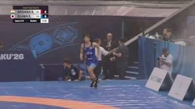53 kg 1/2 Final - Akshara Akshara, India vs Rion Ogawa, Japan