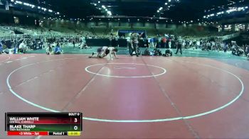 165 lbs Cons. Round 5 - Blake Tharp, Troy Buchanan vs William White, Central (Carroll)