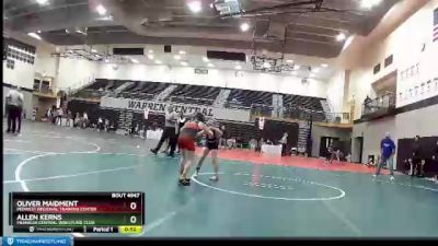 84 lbs Cons. Semi - Oliver Maidment, Midwest Regional Training Center vs Allen Kerns, Franklin Central Wrestling Club