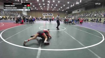 105 lbs Champ. Round 3 - Hanna Egley, Nixa vs Reaghan Jones, Ft. Zumwalt North